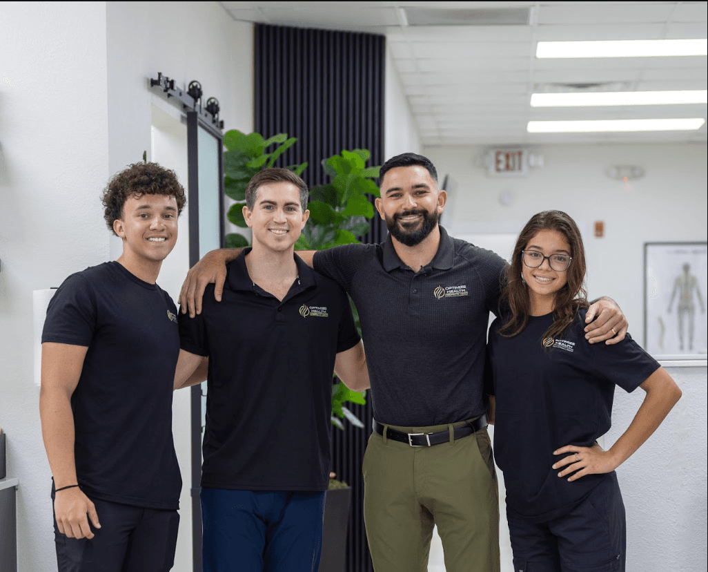 The Optimize Health Chiropractic Center team in Miami Lakes